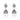 Leaf Stud Dome Jhumka Earrings