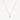 VAAKHYA | Double Layer Solitaire Necklace | Premium 92.5 Sterling Silver Necklace for Women