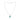 VAAKHYA | Blue Clover Charm Necklace | Premium 92.5 Sterling Silver Necklace for Women