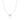 VAAKHYA | Bow Ring Charm Necklace | Premium 92.5 Sterling Silver Necklace for Women
