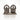 Lord Balaji and Goddess Padmavati Dual Arch Silver Idol