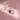 Square Light Red Stone Promise Ring in 925 Silver