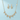 Golden Petal Charm Necklace Set | 92.5 Purity | 19.63 Gram